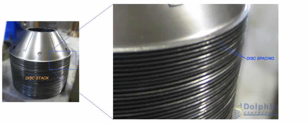 Disc Stack Centrifuge Disc Spacing