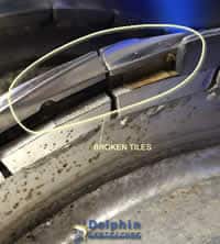 Decanter Auger Broken Tiles