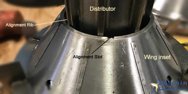 Disc Centrifuge Wing Inset Misaligned