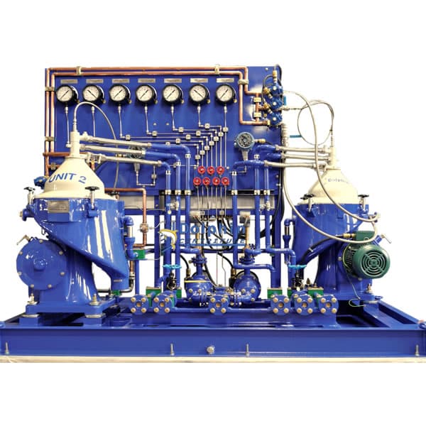 Disc Stack Centrifuge | Benefits, Costs, Operation, Specs, Sizing, etc. 1 Alfa Laval MOPX 205 Duplex Centrifuge System Diesel