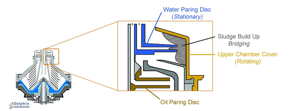 Bowl Cross Section Paring Disc Chamber