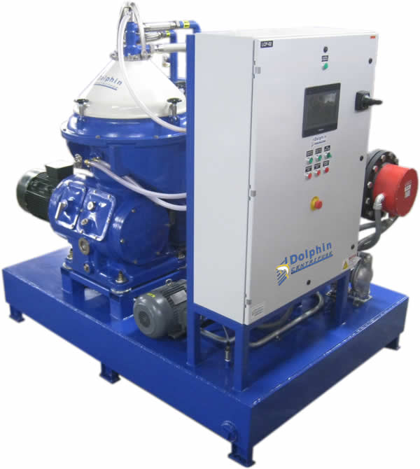 DMPX-042 Self-Cleaning Disc Stack Centrifuge for WVO Water Separation