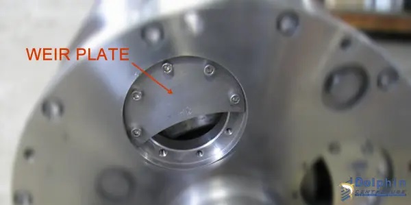 Decanter Weir Plate