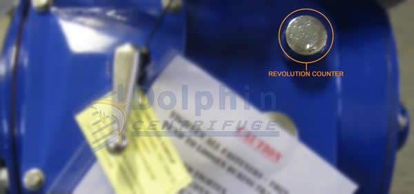 Disc Centrifuge Revolution Counter