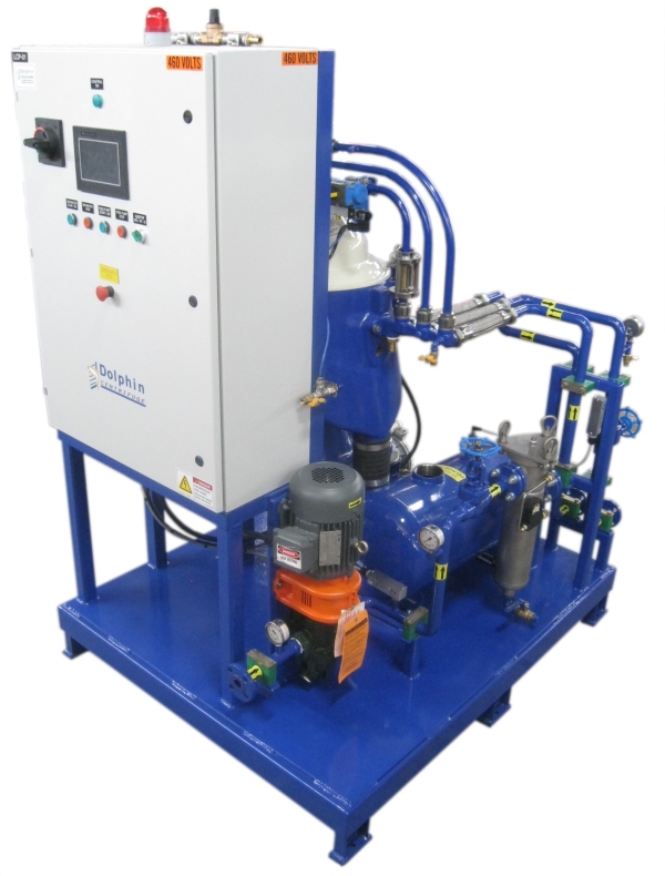 Disc Stack Centrifuge | Benefits, Costs, Operation, Specs, Sizing, etc. 9 DMPX-014 Self Cleaning Centrifuge - modified Alfa Laval Disc Stack Centrifuge - Hydraulic Oil
